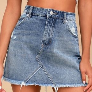 Rolla’s denim skirt